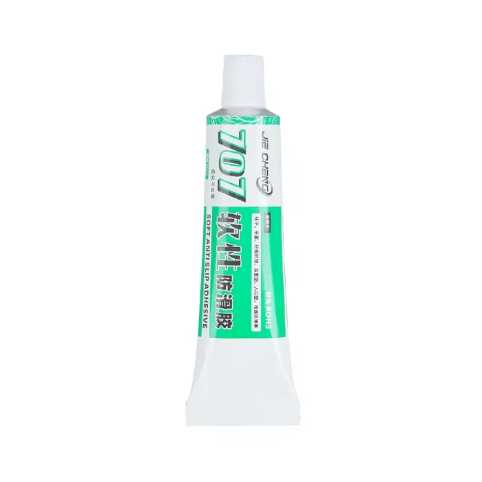 Colle adhésive transparente antidérapante 50ML pour chaussettes, points de préhension DIY, tapis de 