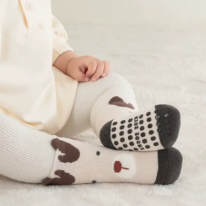 5 paires de chaussettes pour bébé en laine épaisse et rembourrée