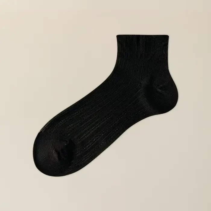 Chaussettes en dentelle ultra fines respirantes pour femmes, chaussettes basses Lolita JK, simple, t