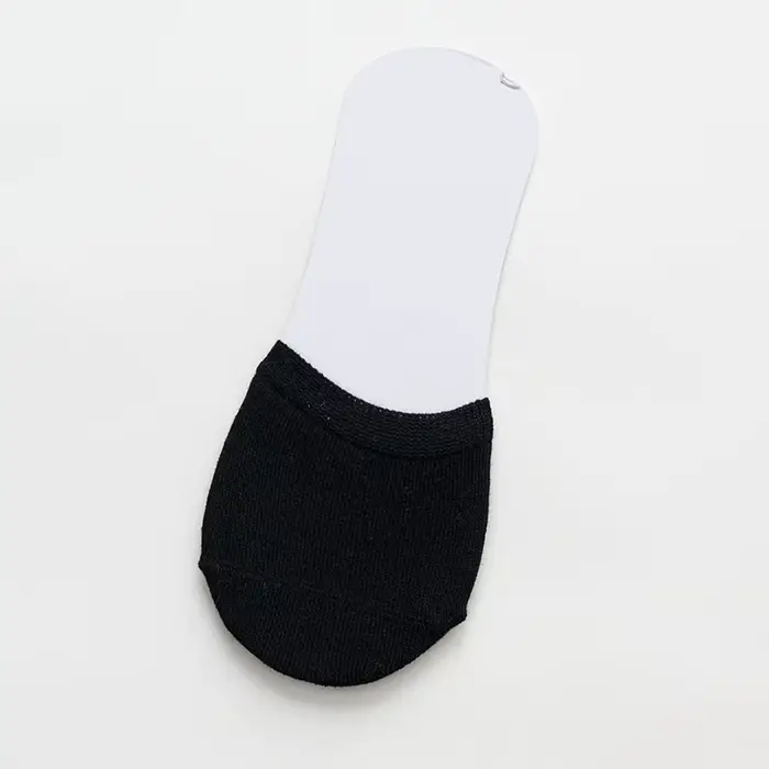 Demi-chaussette Invisible en coton pur pour femme, demi-chaussette antidérapante, tendance, été