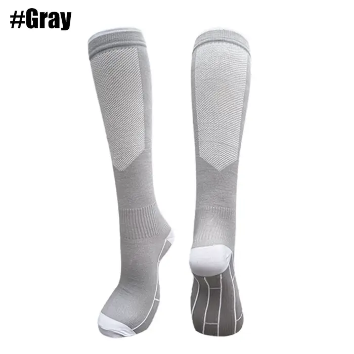 1 paire de chaussettes de Compression graduées pour femmes et hommes, 20-30 mmHg, pour la course, l'