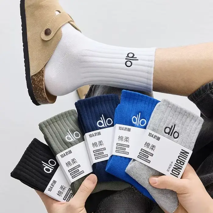 Chaussettes dlo en pur coton anti-odeur