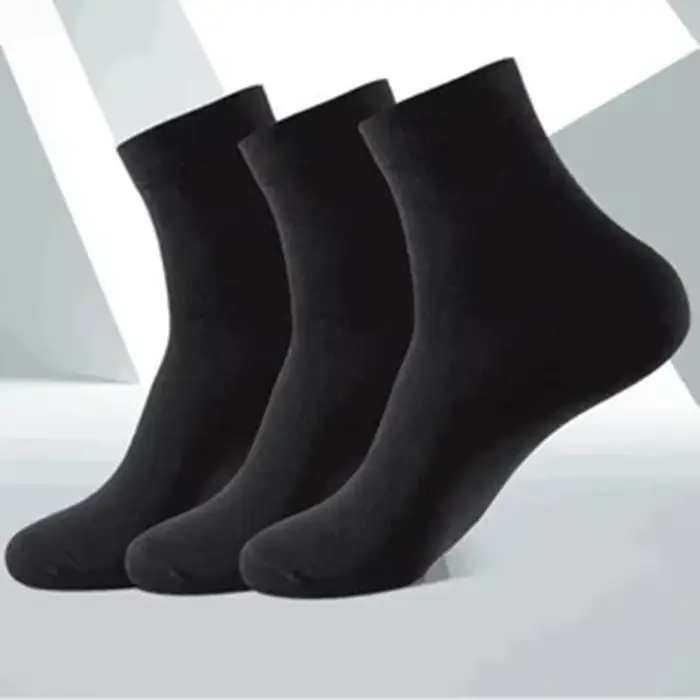 10 paires de chaussettes de coton de chaussettes de Mi-mollet des HOMMES pour toutes les saisons, co