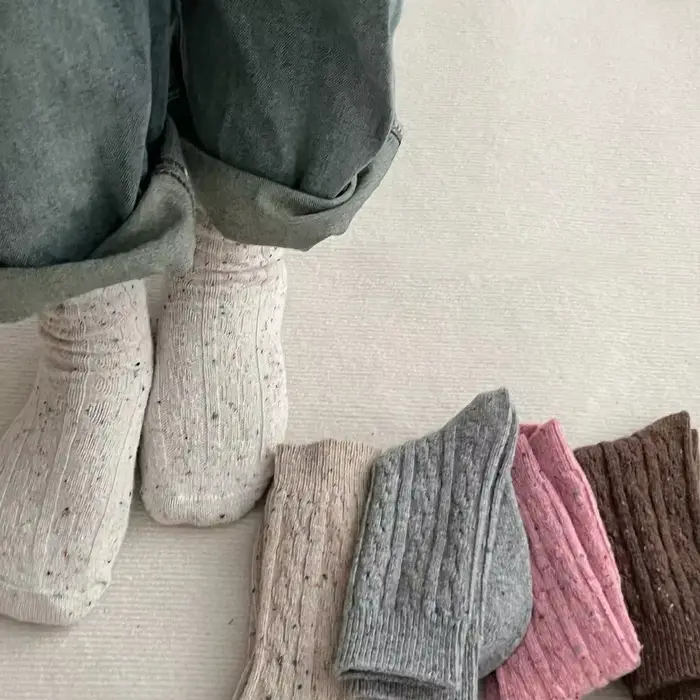 Chaussettes de neige en cachemire thermique pour femmes