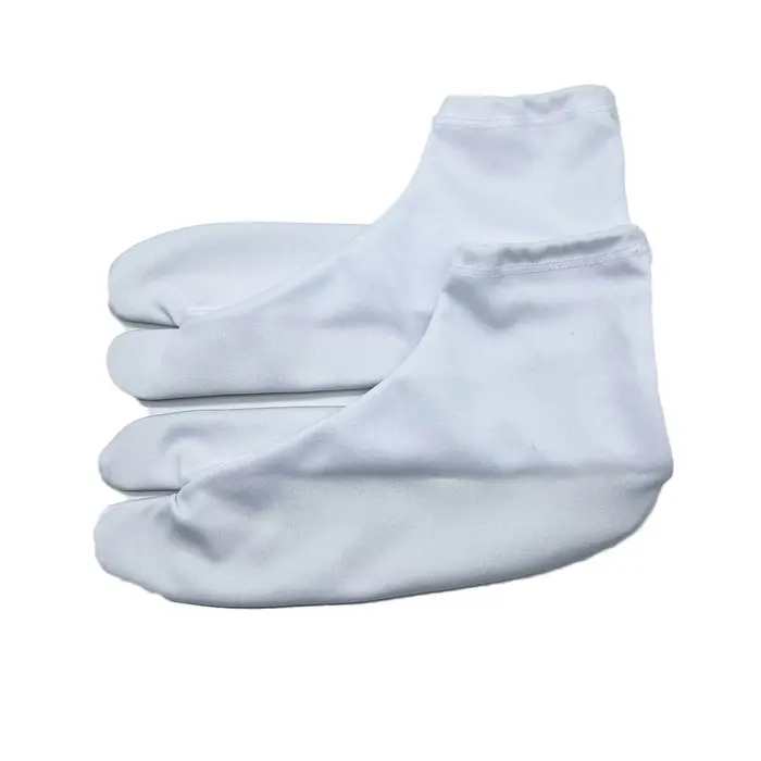 Chaussettes Tabi japonaises pour hommes et femmes, sandales antidérapantes blanches à bout fendu, to