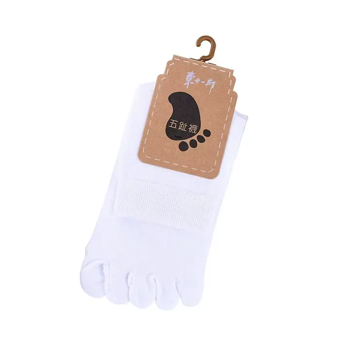 Chaussettes à orteils unisexes pour hommes et femmes, chaussettes à cinq doigts, en coton respirant,
