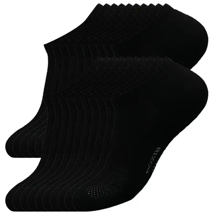 5/10/20 paires nouveau Cool hommes noir blanc chaussettes chaudes ensemble automne hiver mâle couleur unie Sport