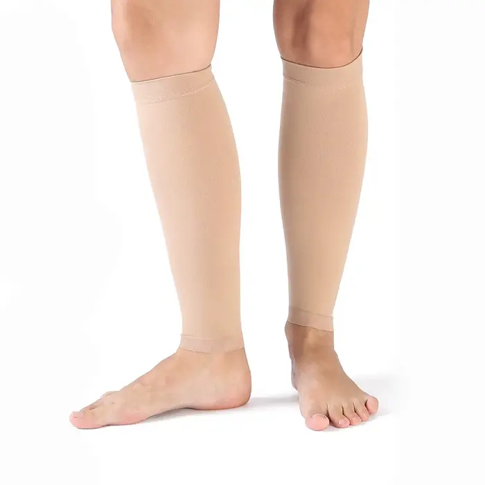 Manchon de compression pour mollets et jambes, 1 paire, chaussette de compression pour mollets et ti