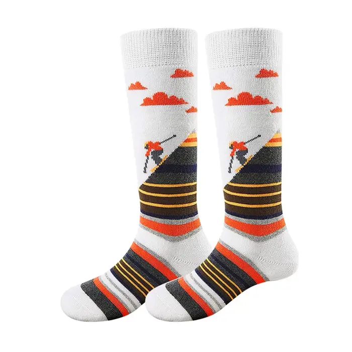 Chaussettes de Ski légères en laine mérinos, épaisses, Anti-ampoules, pour randonnée, escalade en pl