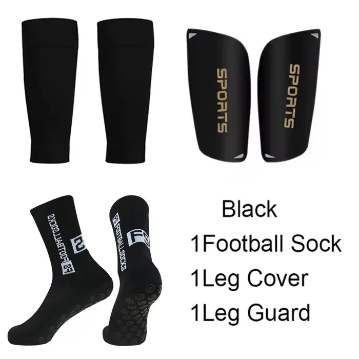3 paires ensemble anti-dérapant chaussettes de Football pour hommes Sports de plein air poignée chaussette