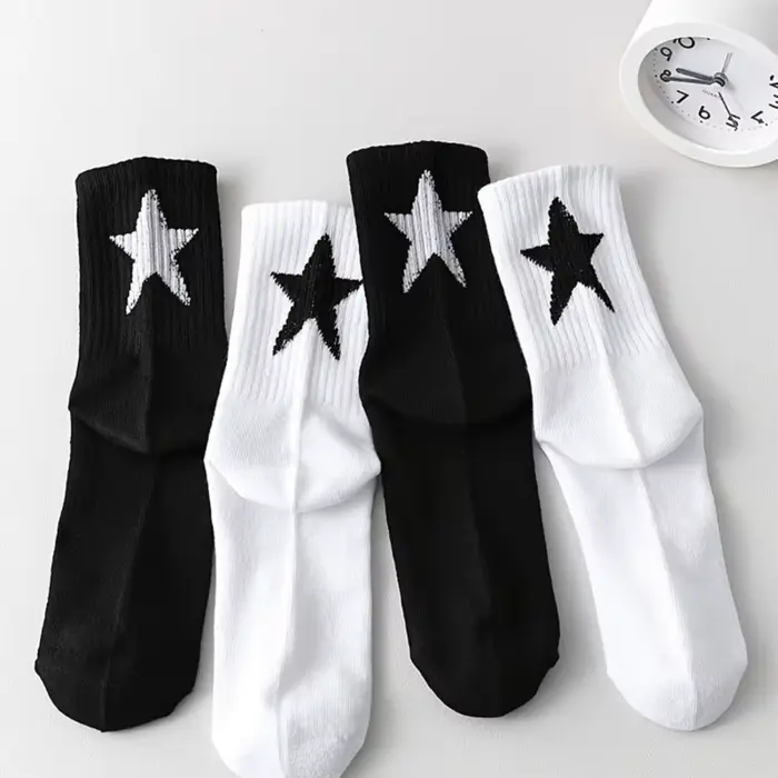 5 paires de chaussettes de sport pour hommes et femmes
