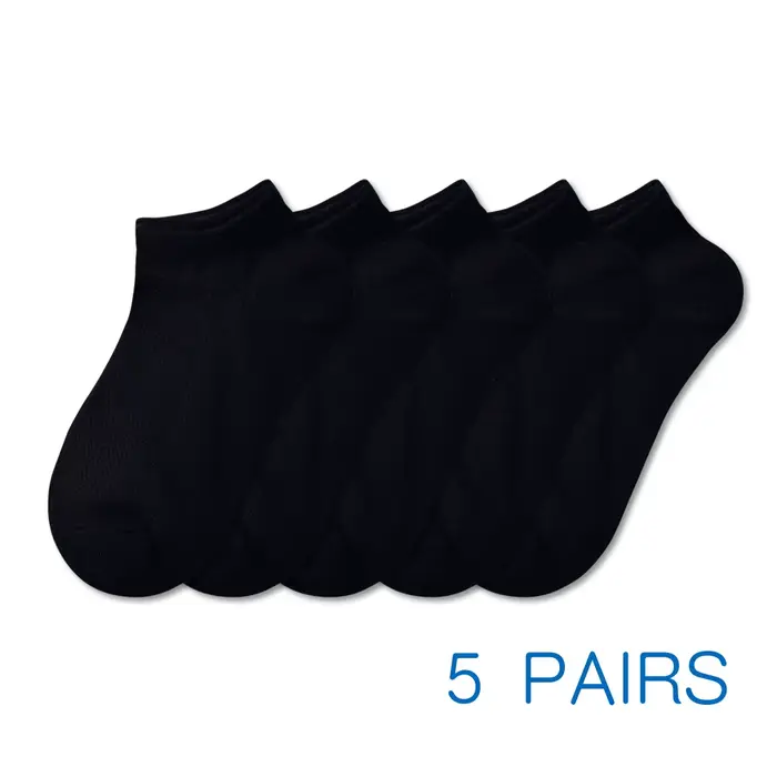 5 paires/lot de chaussettes pour bébés, en maille, en coton, pour l'été, le printemps et l'automne, 