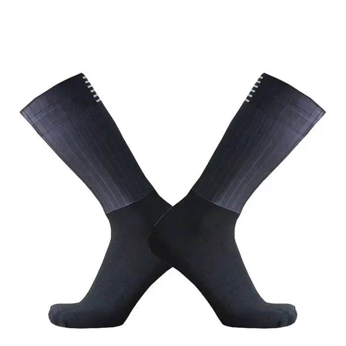 Chaussettes de cyclisme Pro Team Aero, antidérapantes, sans couture, en Silicone, pour course à pied