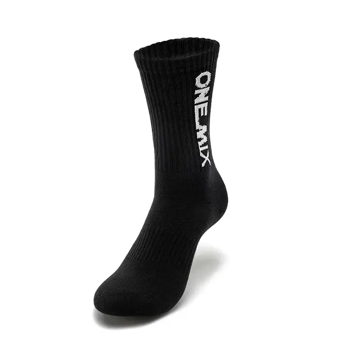 ONEMIX Chaussettes de sport pour hommes, chaussettes confortables et douces en coton pour l'entraîne