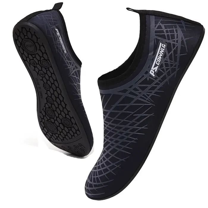 Chaussures de sports nautiques pieds nus chaussettes de yoga aquatique à séchage rapide à enfiler po