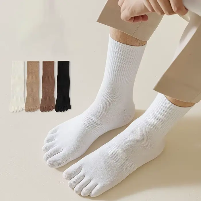 Sokken – chaussettes à orteils en coton pour hommes