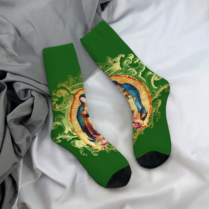 Chaussettes Our Lady of Iissa Upe pour dames, chaussettes antibactériennes élégantes, chaussettes d'