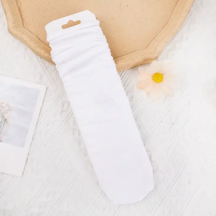 Chaussettes longues respirantes et fines en velours pour femmes et filles, chaussettes d'été, souple