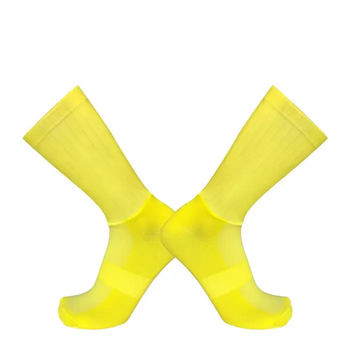 Nouvelles Chaussettes de Cyclisme Anti-Dérapantes en Silicone pour l'Été 2026, Chaussettes Aérodynam
