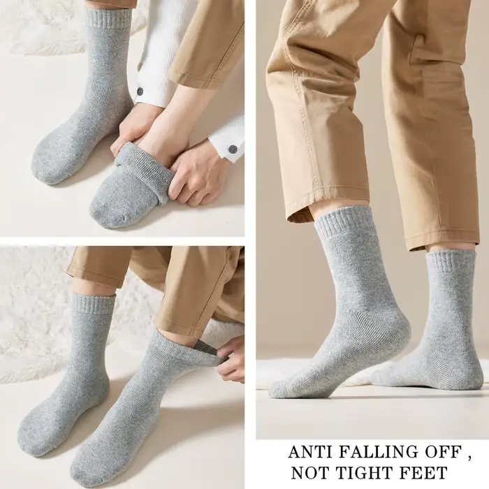 Chaussettes en laine pour hommes