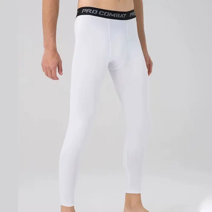 Collants de course à Compression pour hommes, respirants, à séchage rapide, Leggings de sport en Lycra, pantalons d'entraînement de basket-ball, de Jogging, de gymnastique