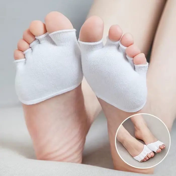 Bandage Yoga Pilates chaussettes pour femmes Ballet danse coton chaussettes anti-dérapant femme Spor