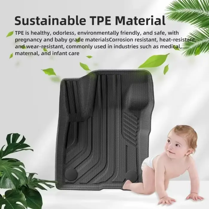 Tapis de sol de voiture en TPE 3D pour Bronco Sport 2021 – 2024, doublure de chargement, coussinet de coffre, tapis noir, coussinets de pieds, gouvernail gauche pour tous temps