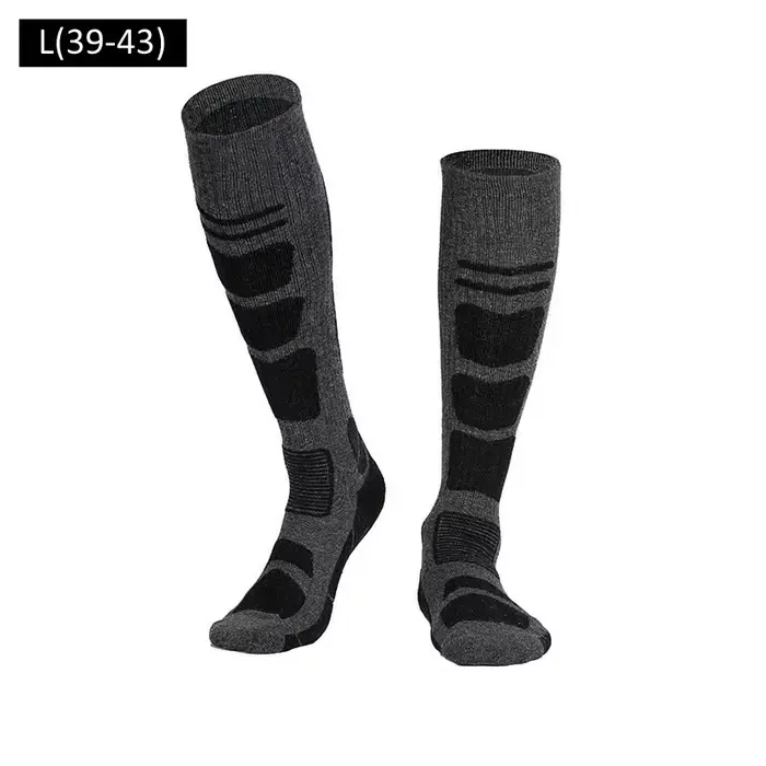 Chaussettes Snowboard sport laine cyclisme mérinos Ski hiver randonnée Ski bas hommes femmes genou h